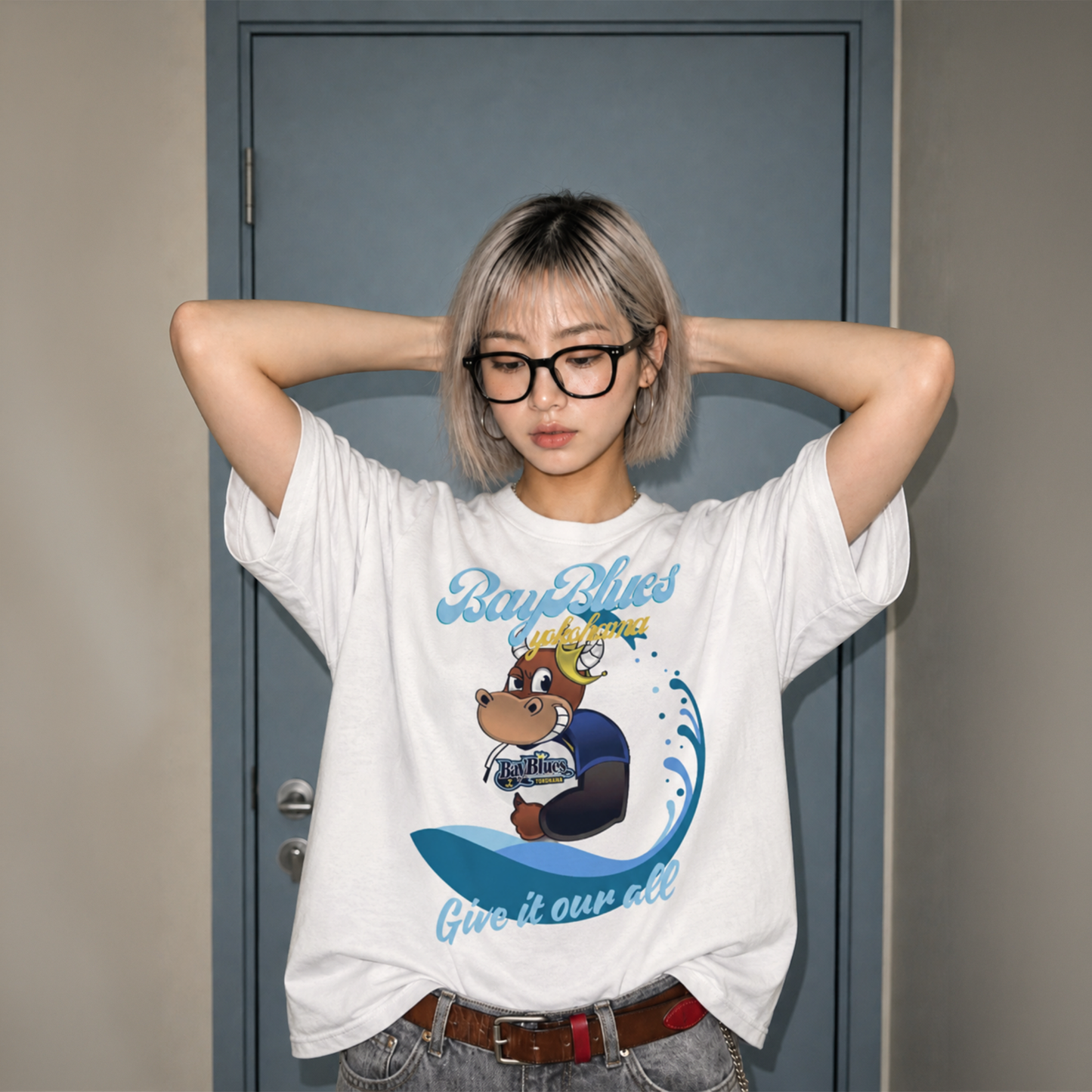 【横浜ベイブルース】BBキング 半袖Tシャツ（DDSTYLE公式）