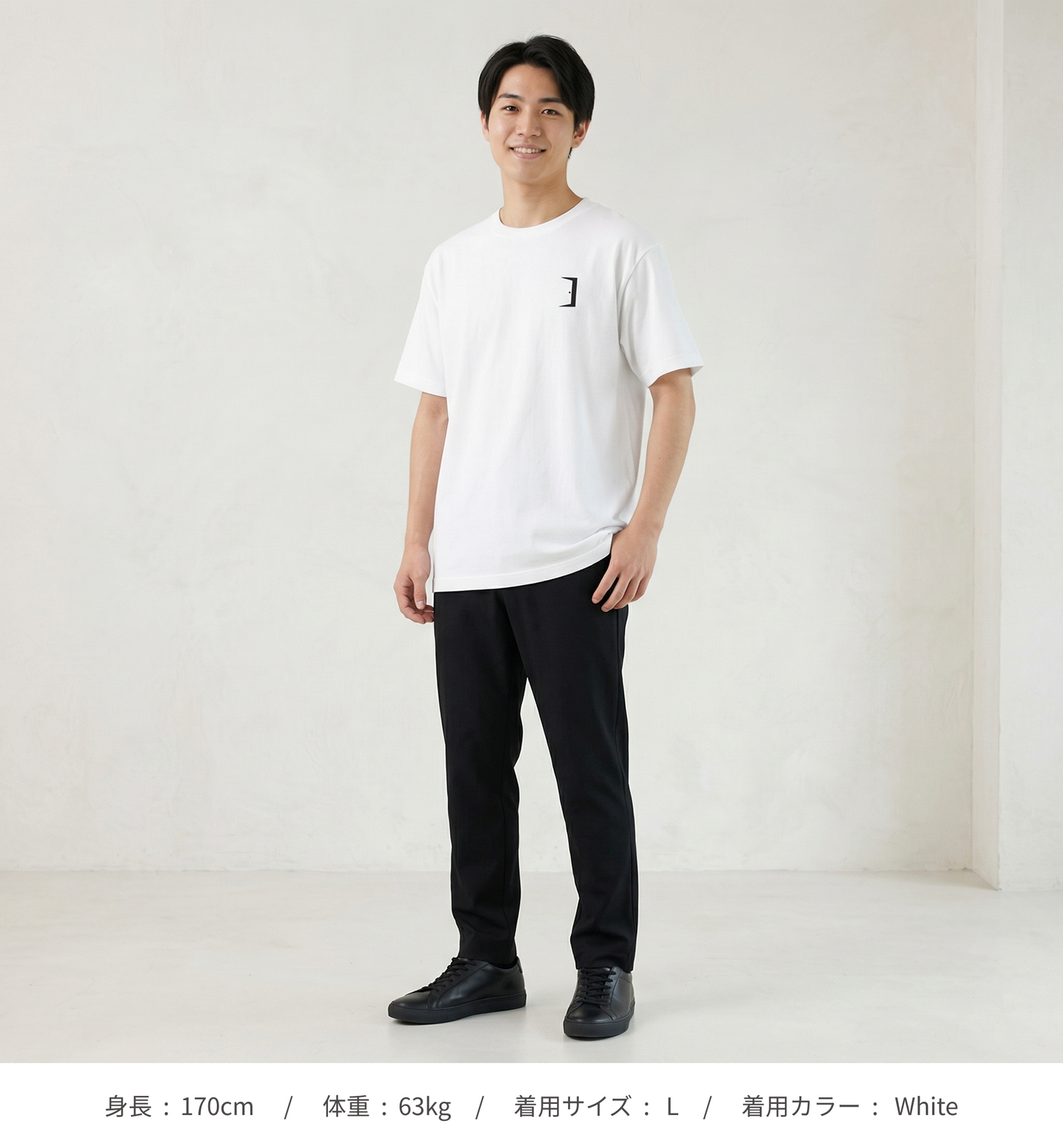 【HIRAKU】刺繍ロゴOPEN THE DOORTシャツ-ホワイト（DDSTYLE公式）