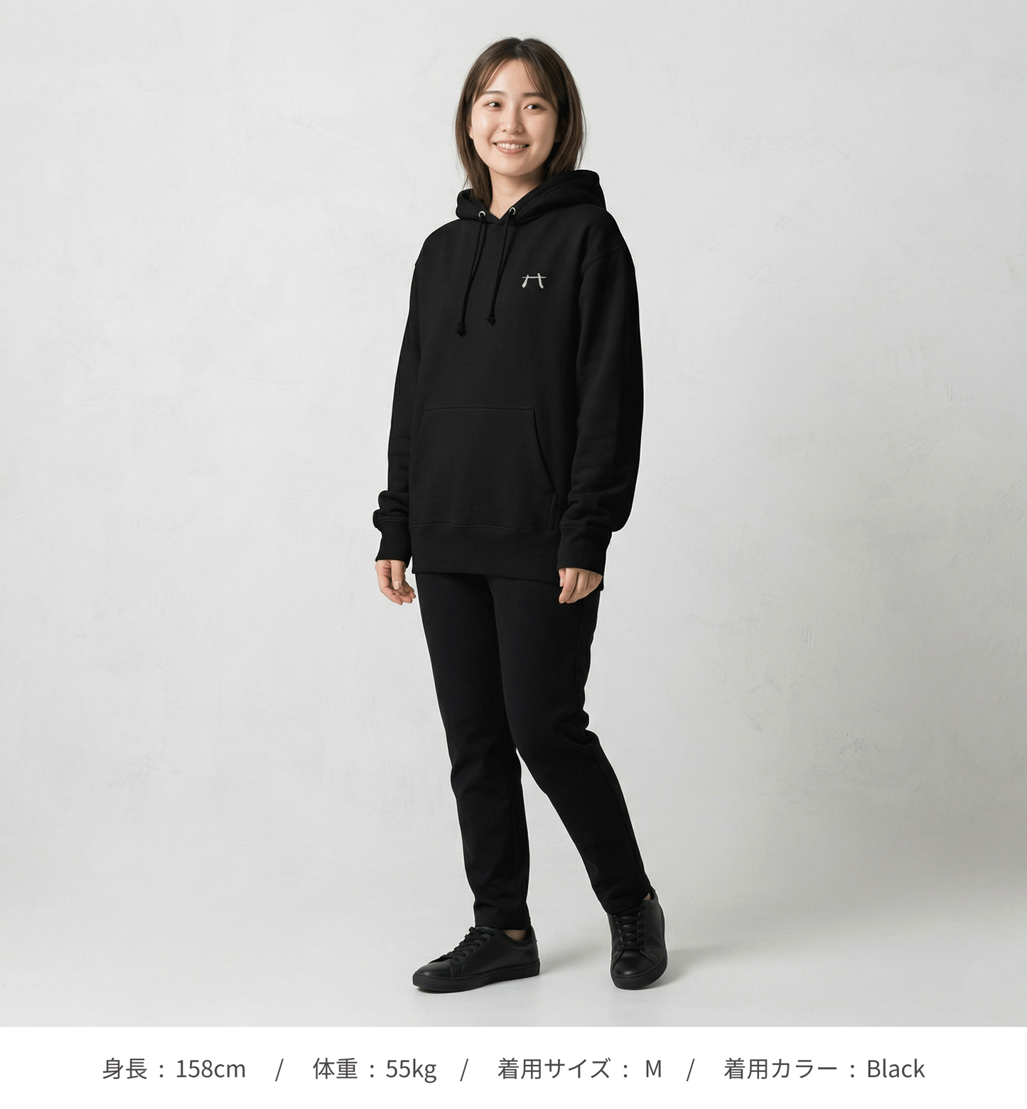 【HIRAKU】刺繍ロゴパーカー（シンプル）（DDSTYLE公式）