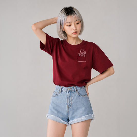 【MYSTAR】三浦小季　うまうまTシャツ（DD STYLE公式）