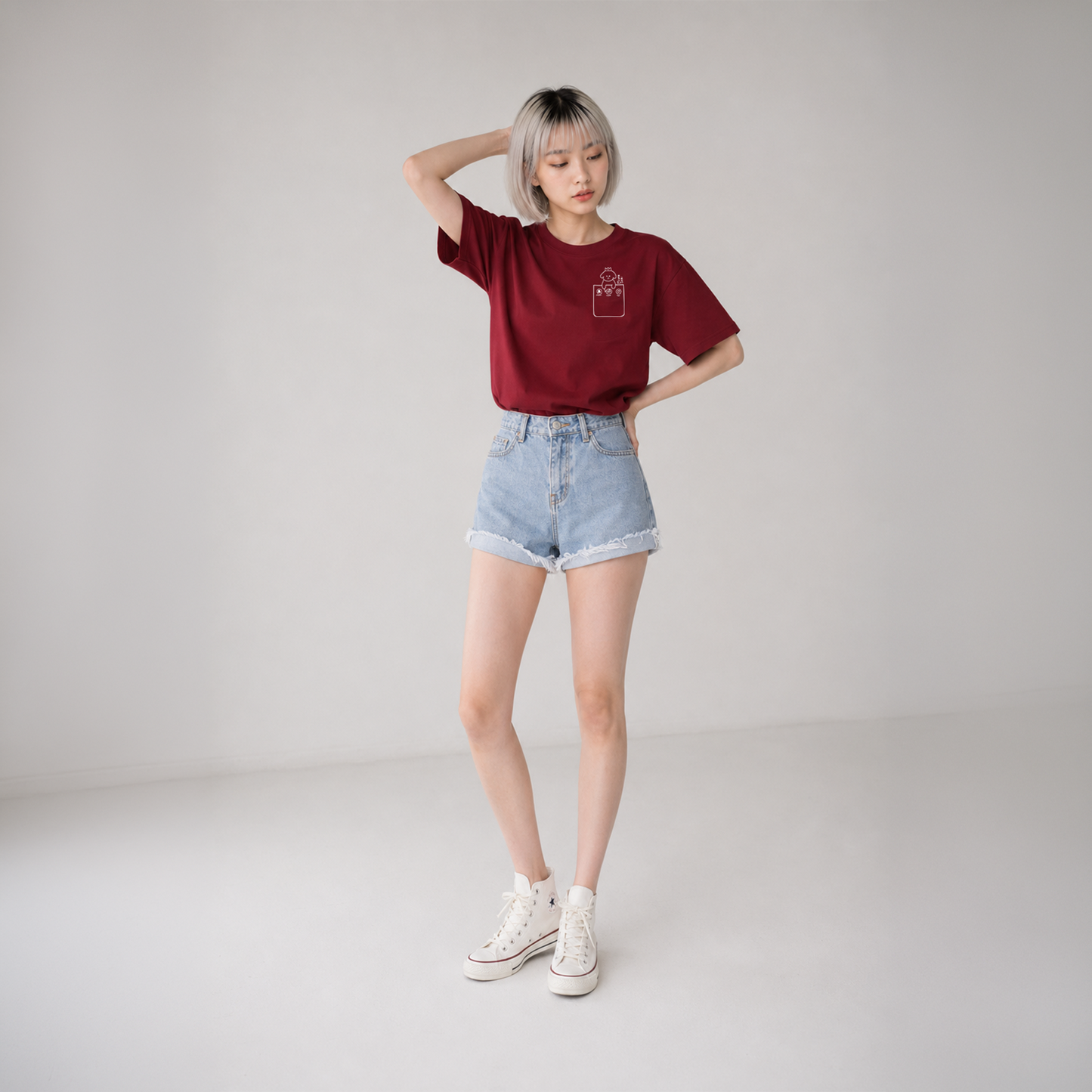【MYSTAR】三浦小季　うまうまTシャツ（DD STYLE公式）