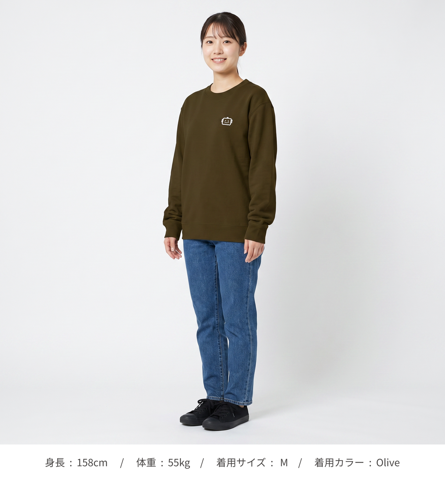 【Dさむらい君】 白刺繍スウェット（DDSTYLE公式）