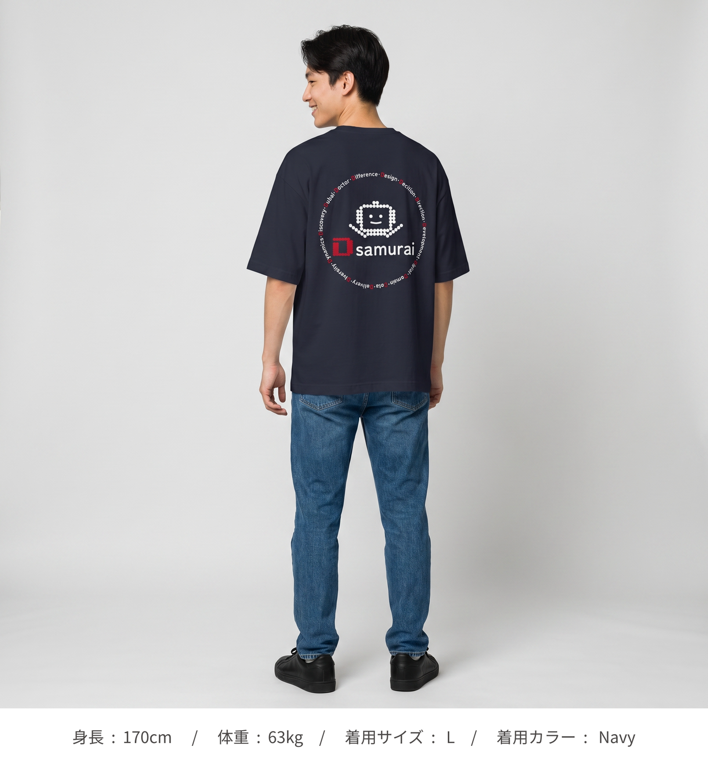 【Dさむらい君】ビッグシルエット Tシャツ（DDSTYLE公式）