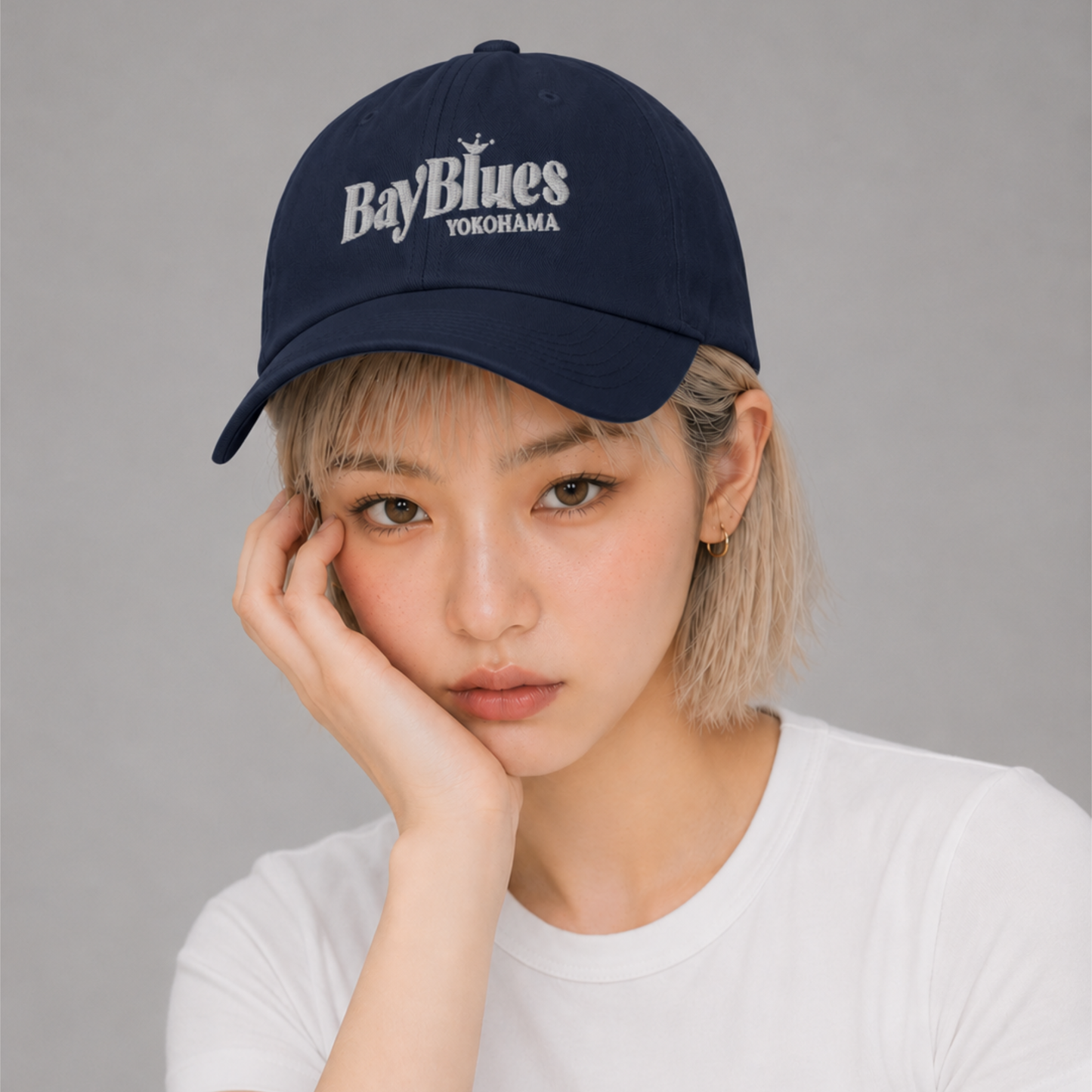【横浜ベイブルース】球団ロゴ 刺繍ベースボールキャップ（DDSTYLE公式）