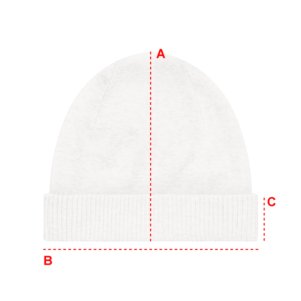 【PocketSpace】白ロゴ_ニットビーニー（DD STYLE公式）