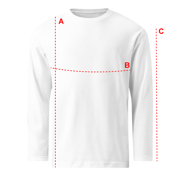 【横浜ベイブルース】フロントホワイトロゴ　ユニセックスカットソー（ロンT・長袖Tシャツ）（DDSTYLE公式）