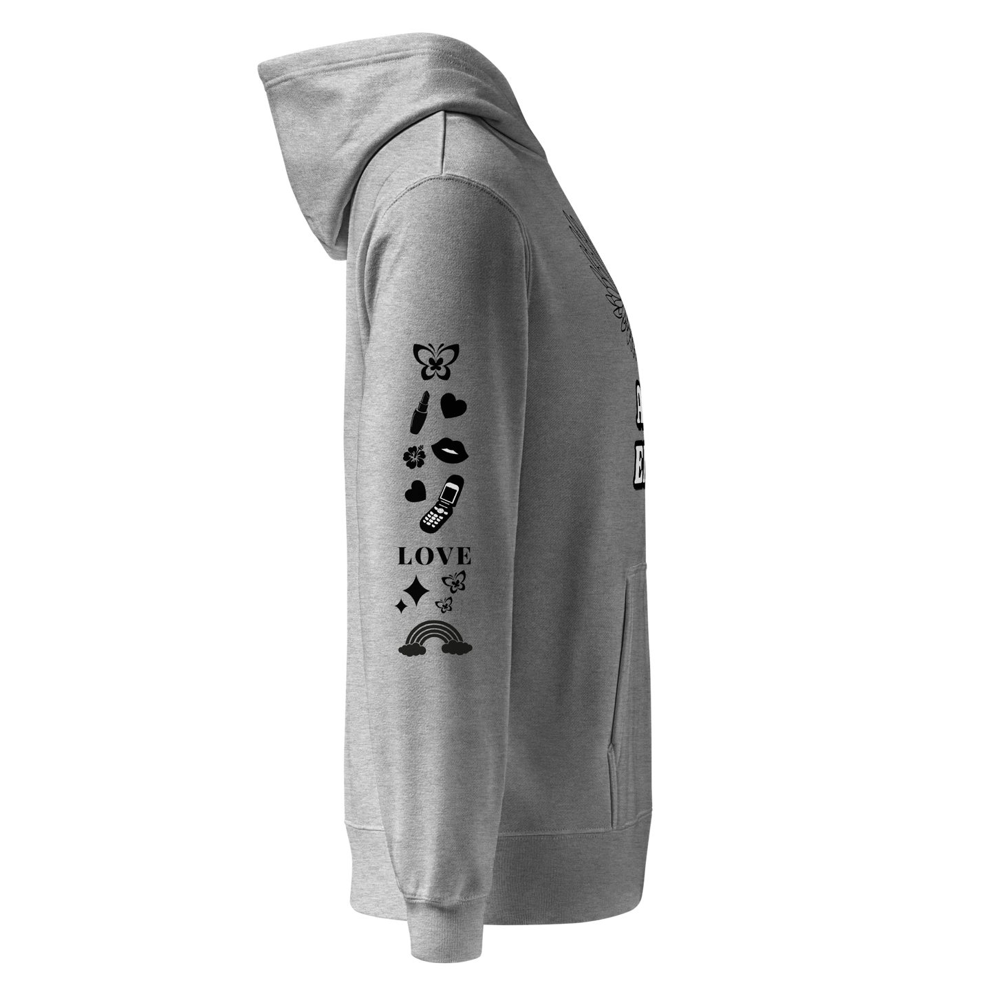 【Heisic】平成レトロ Y2K ギャルクラシック パーカー〈ANGEL ENERGY〉(DDSTYLE公式)