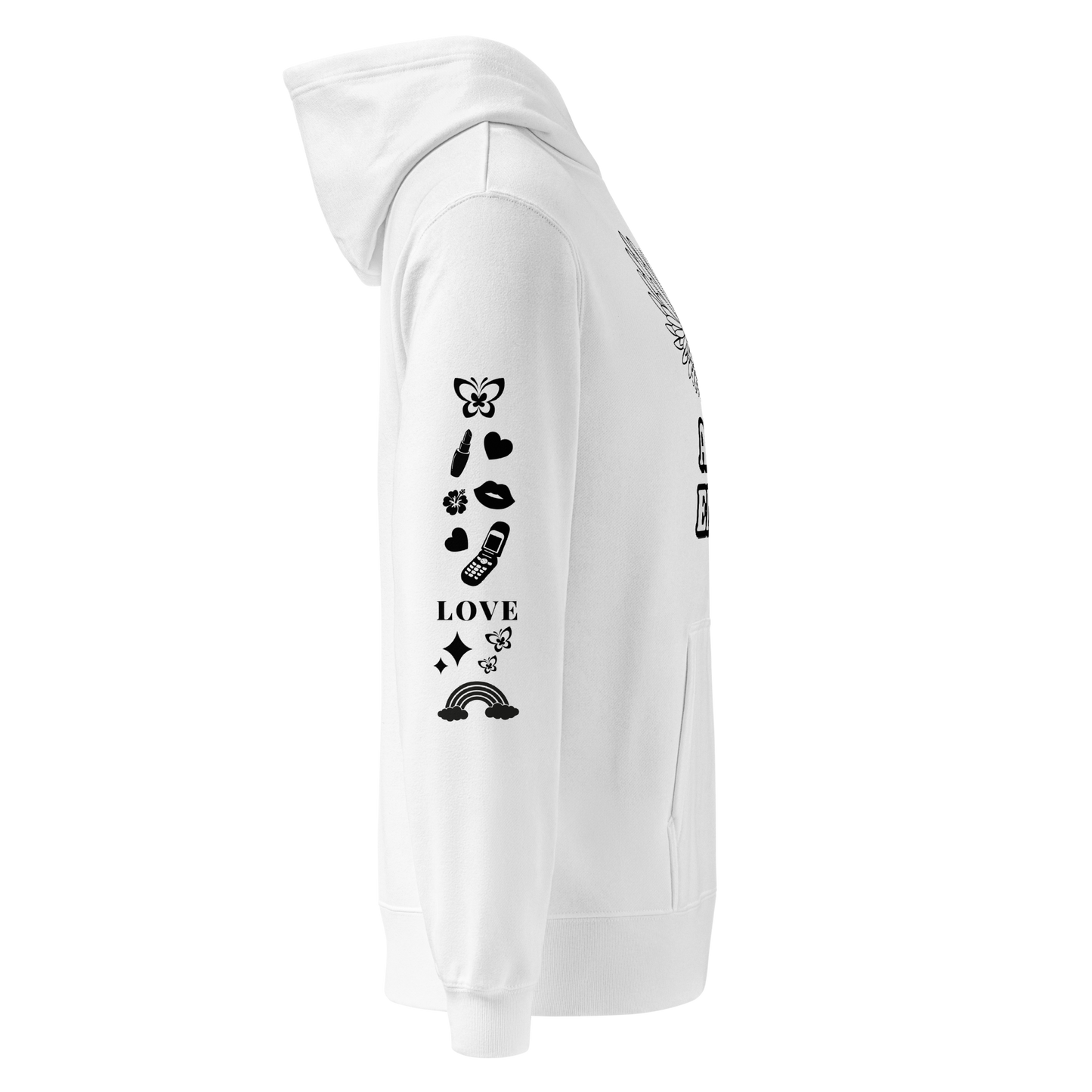 【Heisic】平成レトロ Y2K ギャルクラシック パーカー〈ANGEL ENERGY〉(DDSTYLE公式)