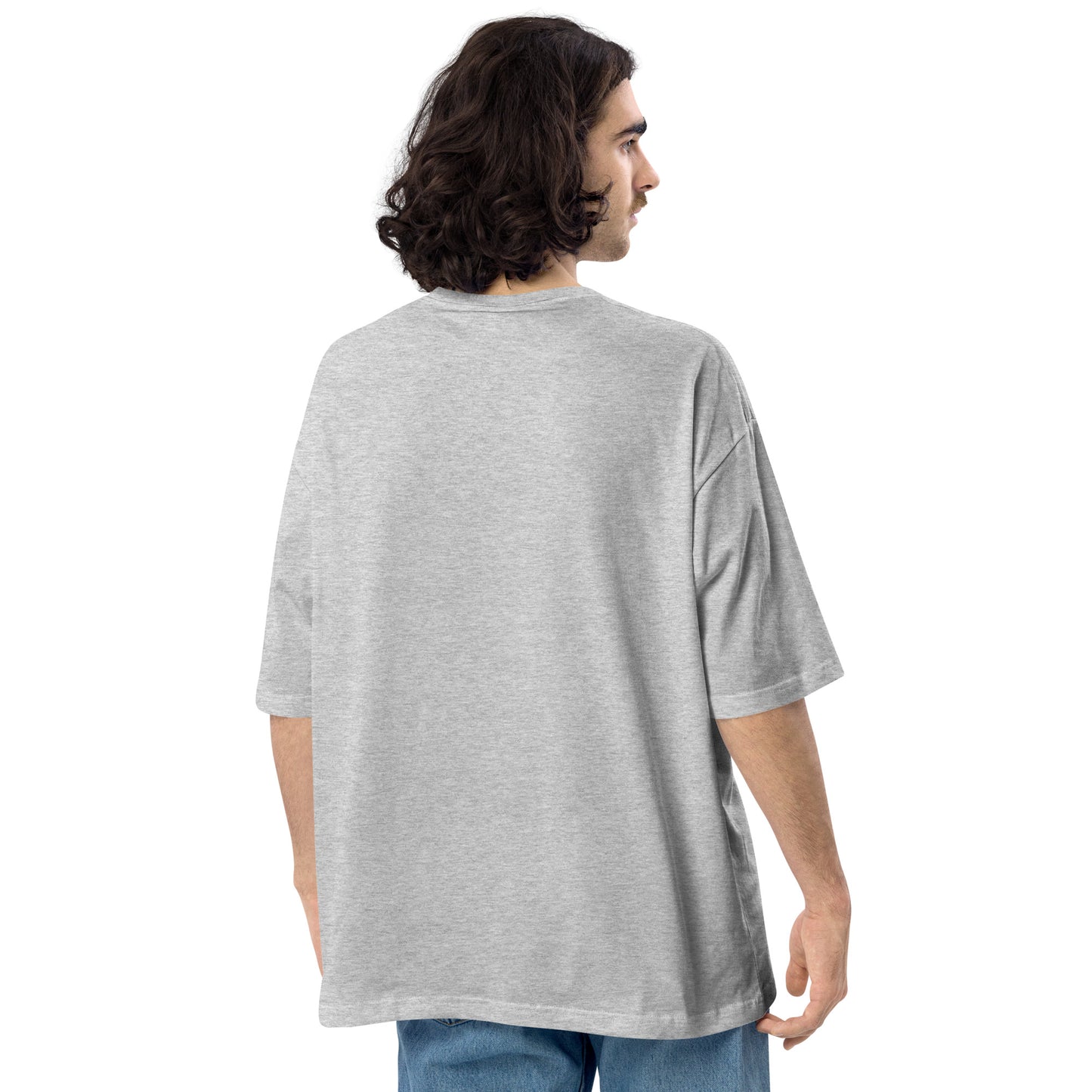 【HOSAKI】ドローイングフェイスビックシルエットTシャツ