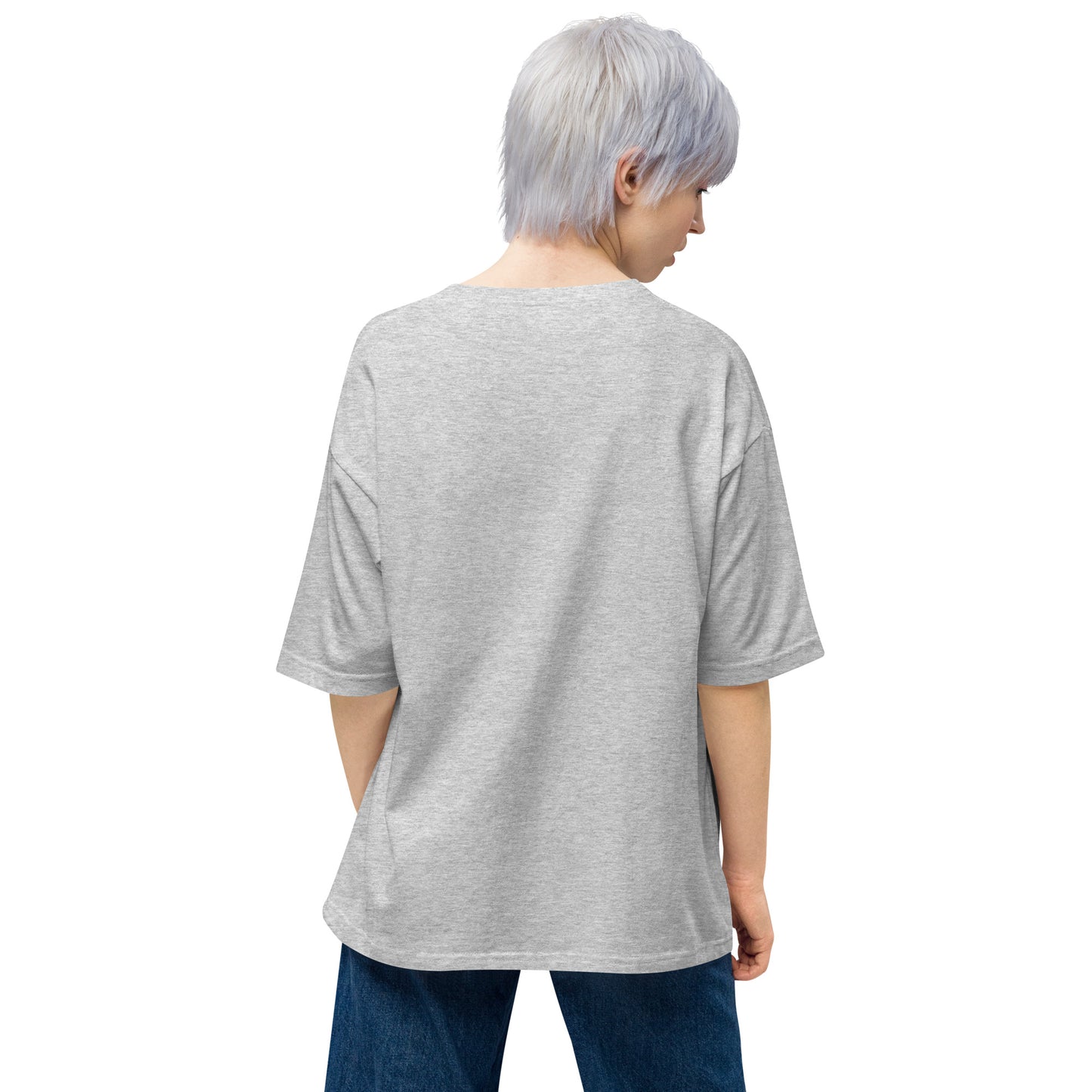 【HOSAKI】ドローイングフェイスビックシルエットTシャツ