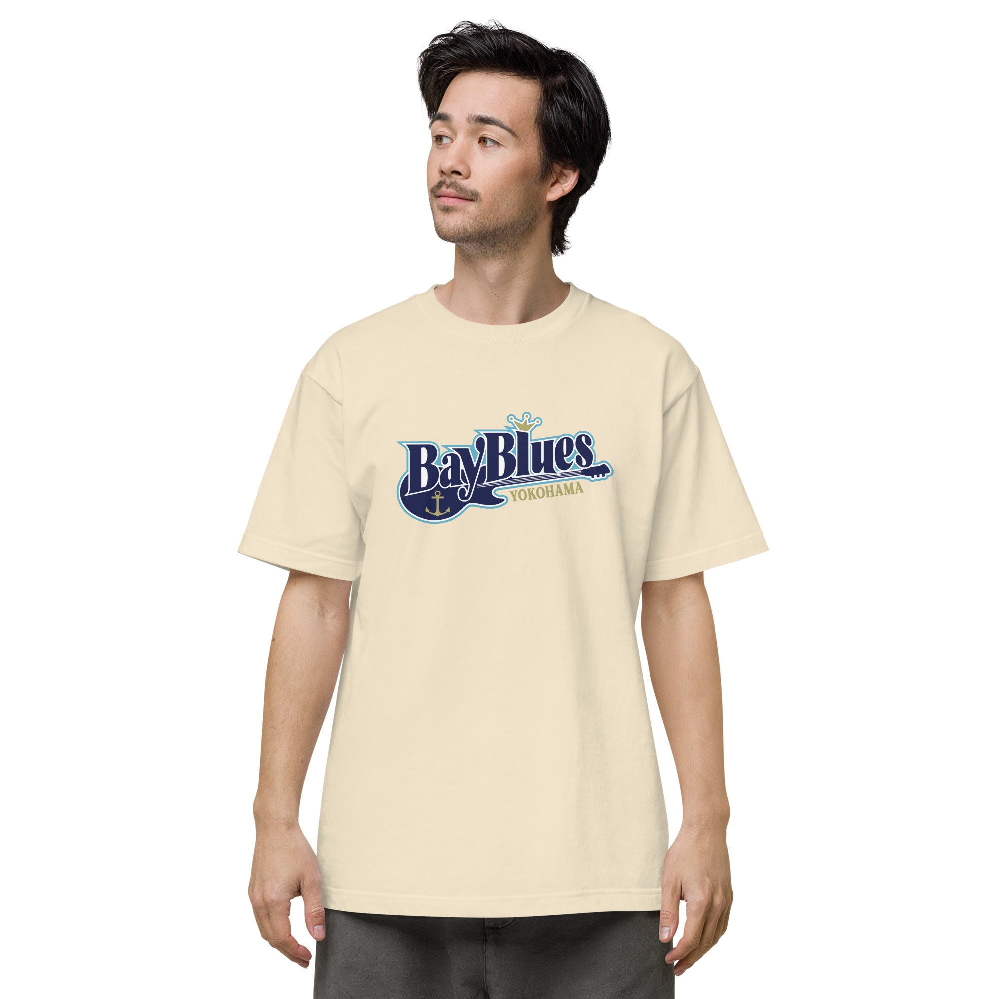 横浜ベイブルース】フロントチームロゴ ユニセックス 半袖Tシャツ