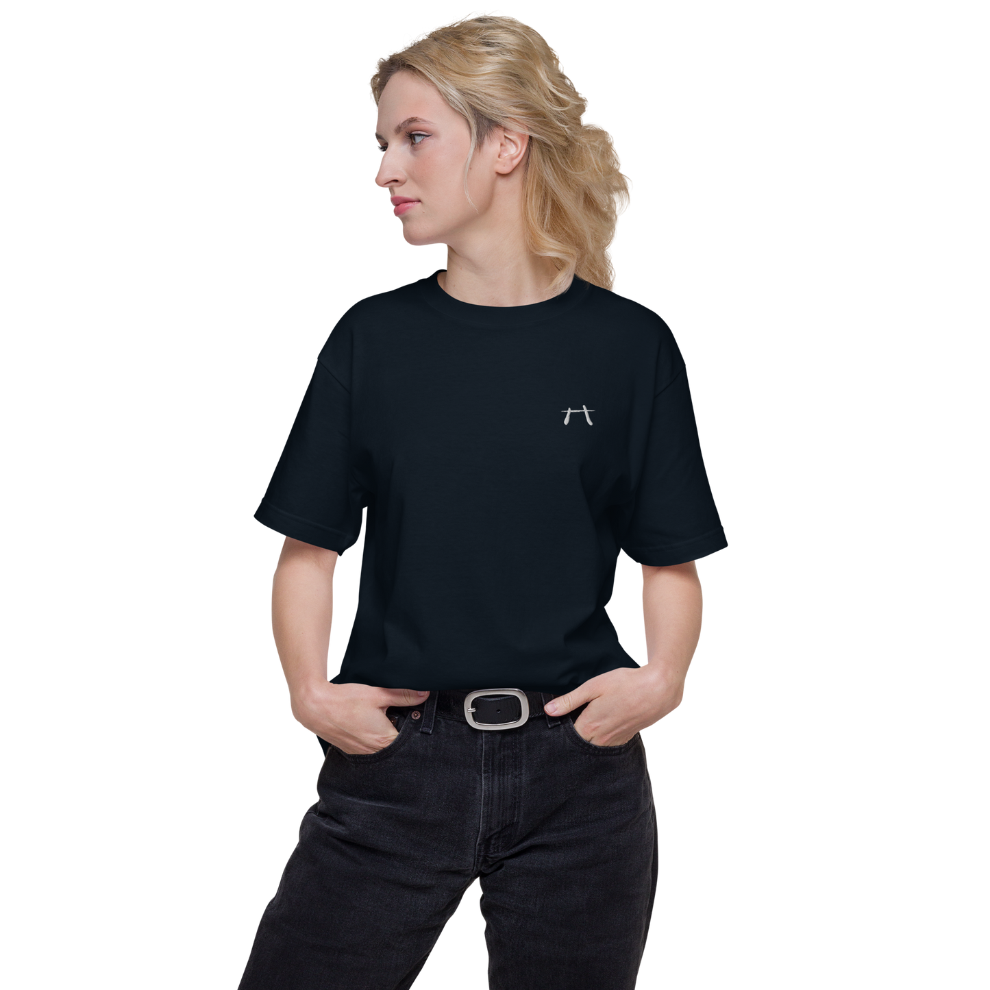 【HIRAKU】刺繍ロゴTシャツ（シンプル）（DDSTYLE公式）