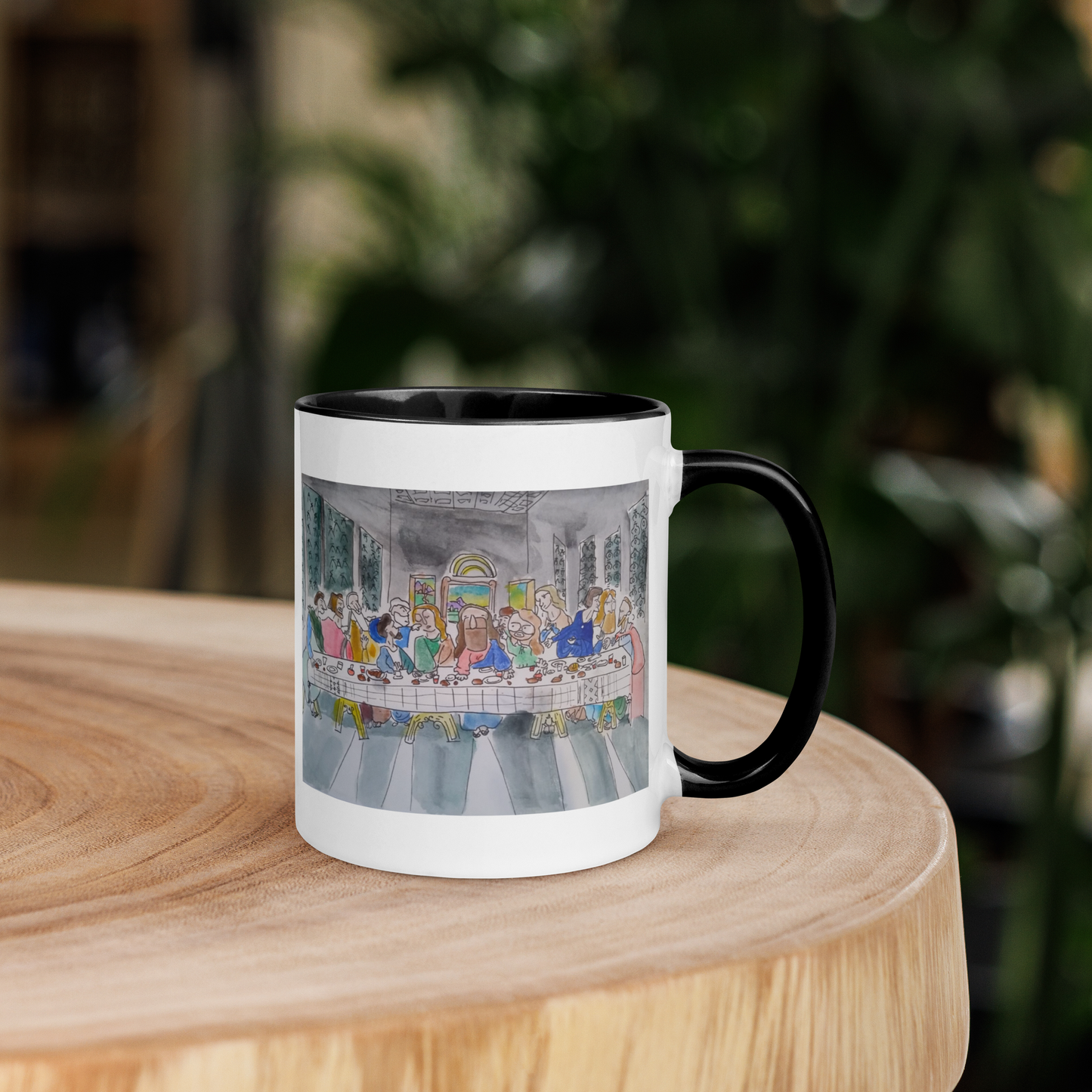 【HOSAKI】最後の晩餐 水彩画マグカップ