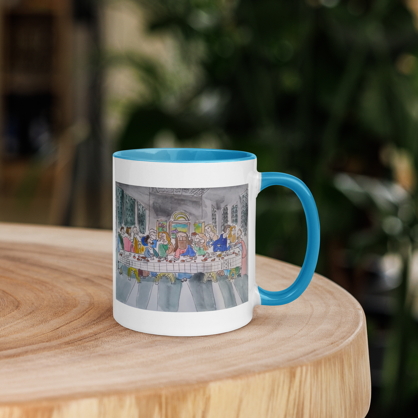 【HOSAKI】最後の晩餐 水彩画マグカップ