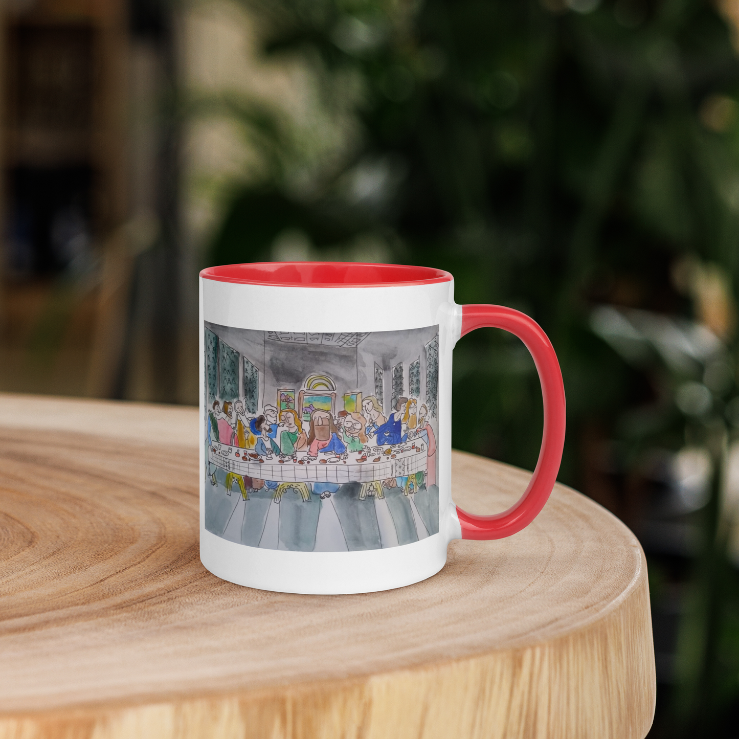 【HOSAKI】最後の晩餐 水彩画マグカップ