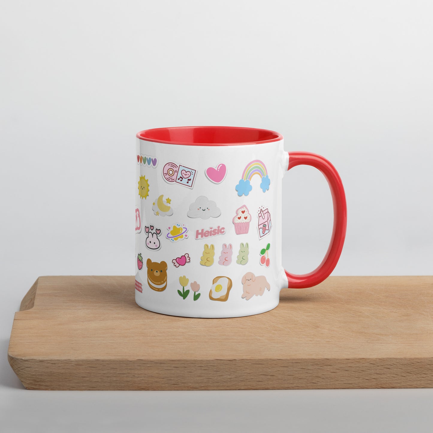 【Heisic】シール帳風ファンシーマグカップ